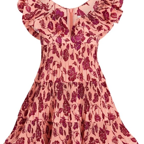Zimmermann Dresses & Skirts - NWT Zimmermann Lovestruck Mini Ruffle Mini Dress